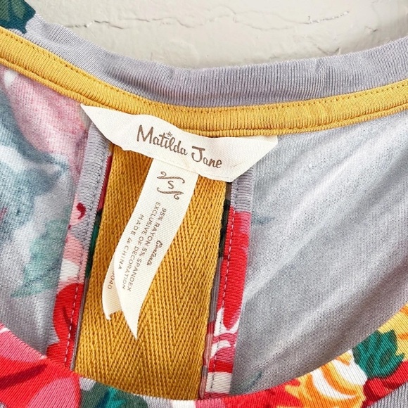 Matilda Jane Gray Floral ‘I’m a Dreamer’‎ Dress - Picture 8 of 10